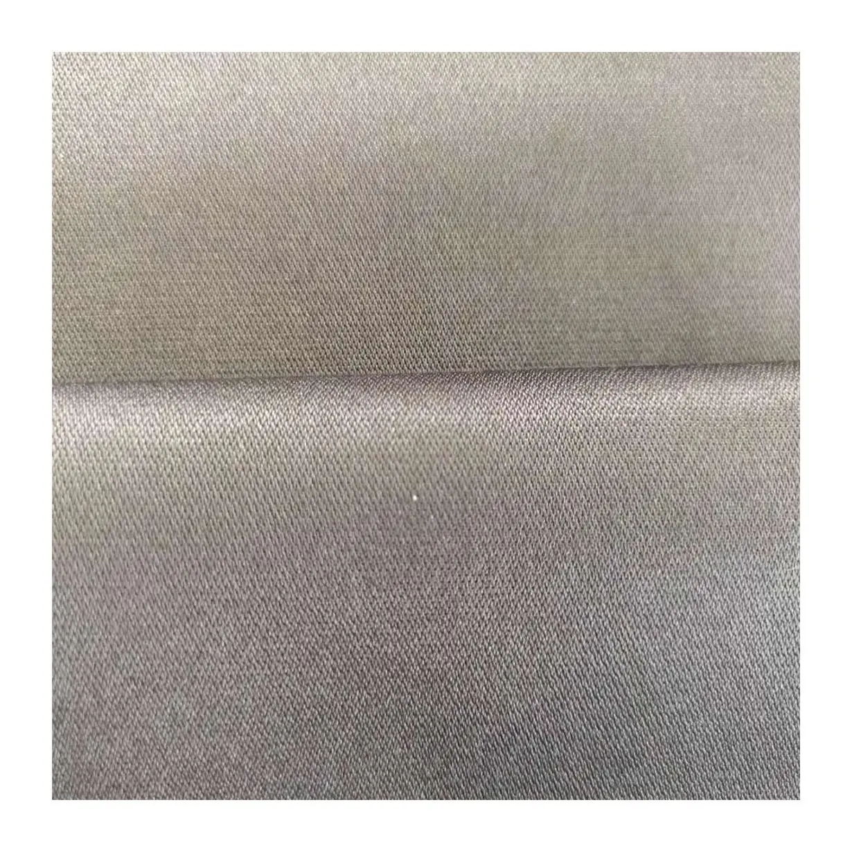 Good Selling 84% Recycled Polyester 16% Cotton Fabric Sustainable Eco-Friendly Crinkle Plain Fabric