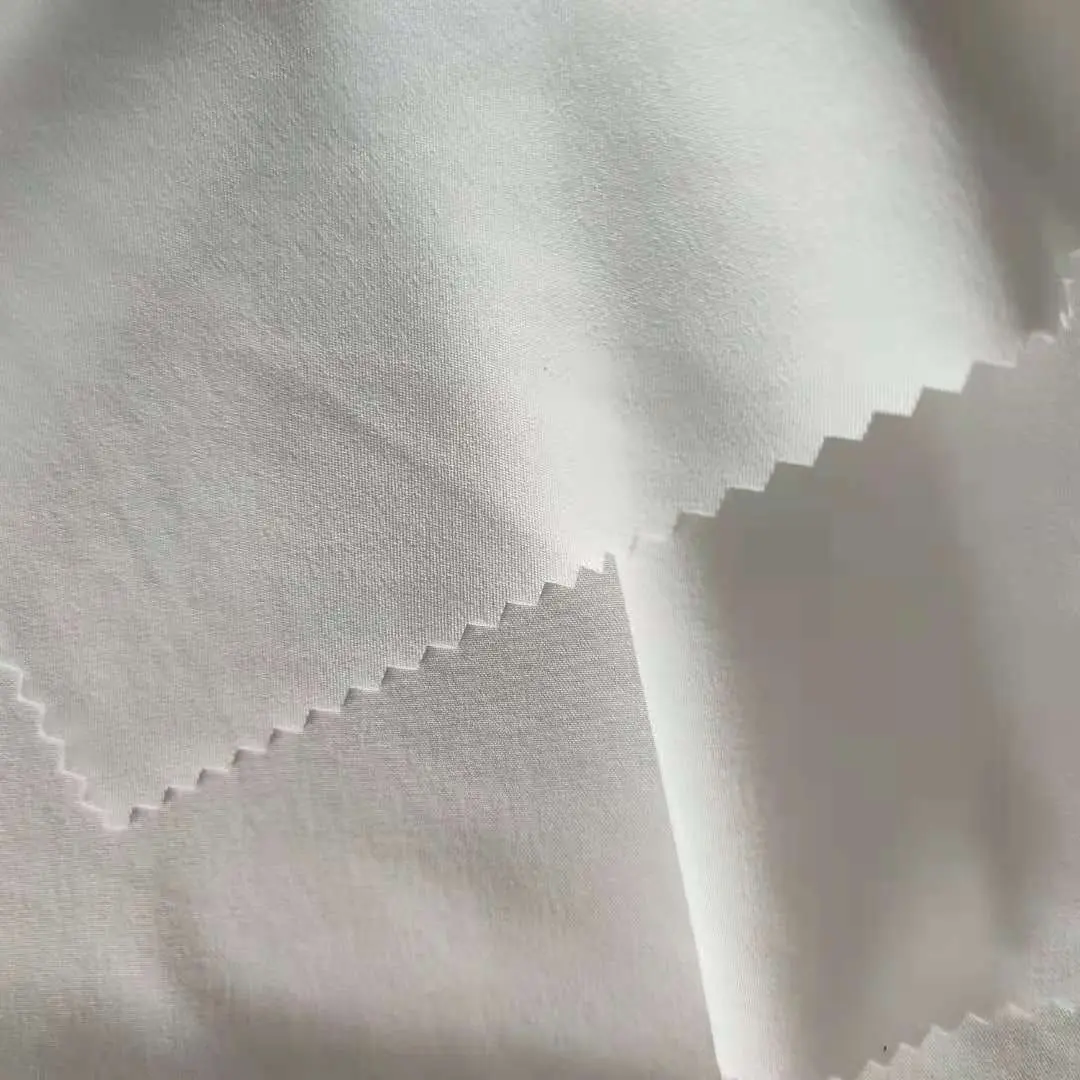 Good Selling 87% Recycled 13% Spandex Twill Micro Fabric Recycled 75d 4 Way Stretch Fabric