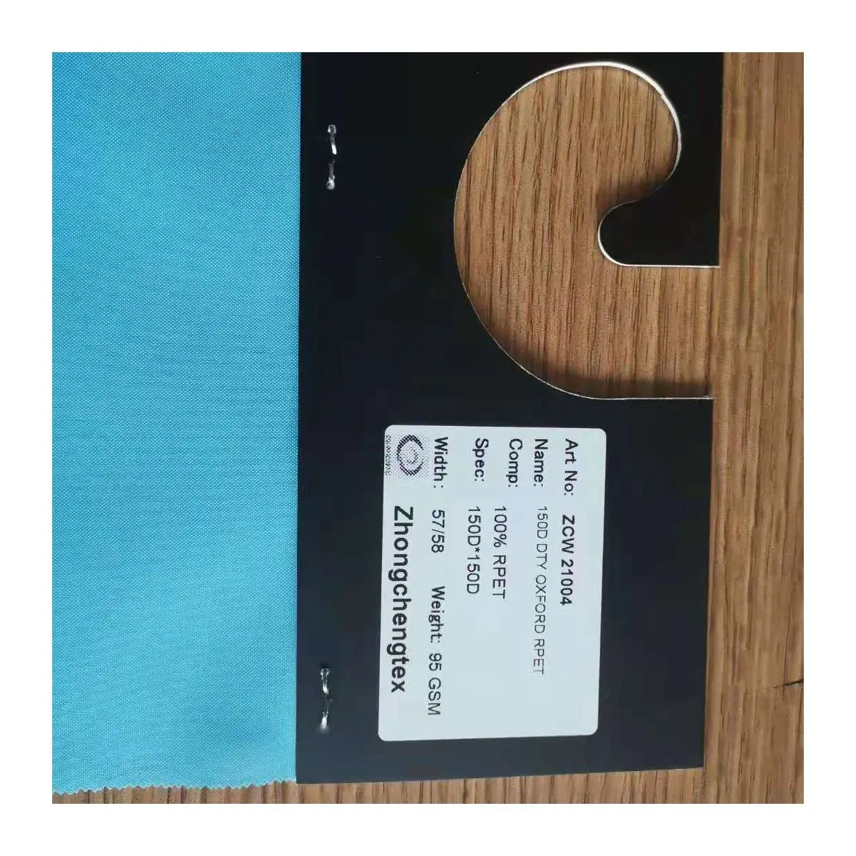 Good Selling 100% Recycled Plain Design Fabric 150d Eco-Friendly Oxford Fabric